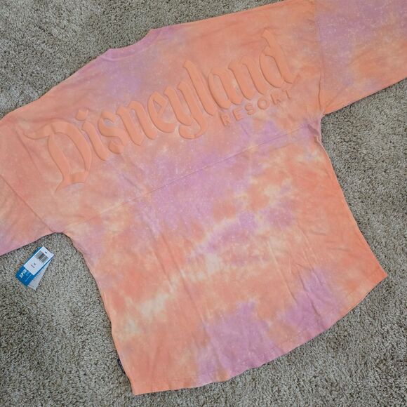 Chemise Tie-dye Rose Et Orange Forever 21 Taille M — Occasion Très Bon état, Upcycled, Fermeture à Nouer